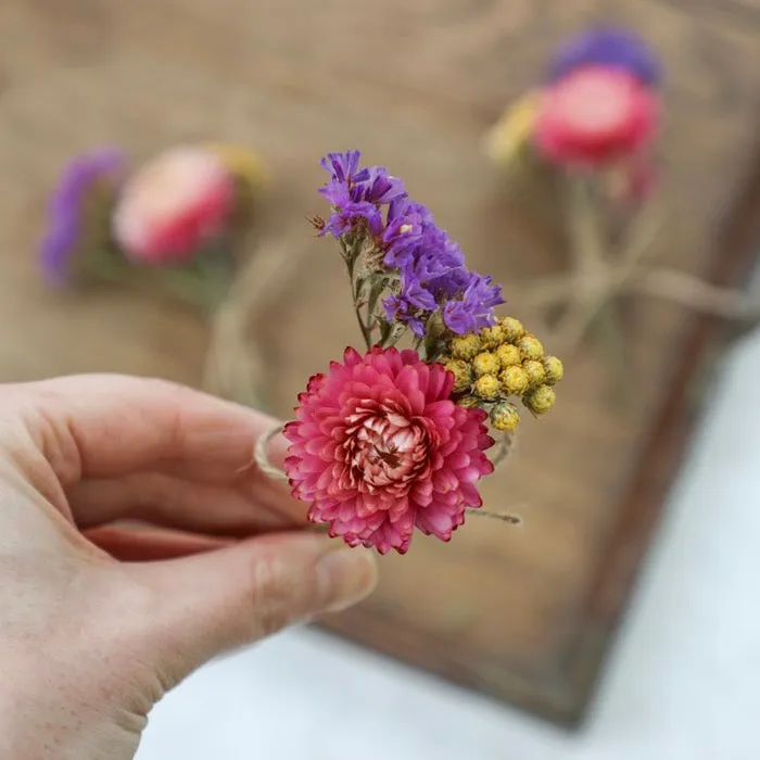 Wildflower Buttonholes (Pack of 3)