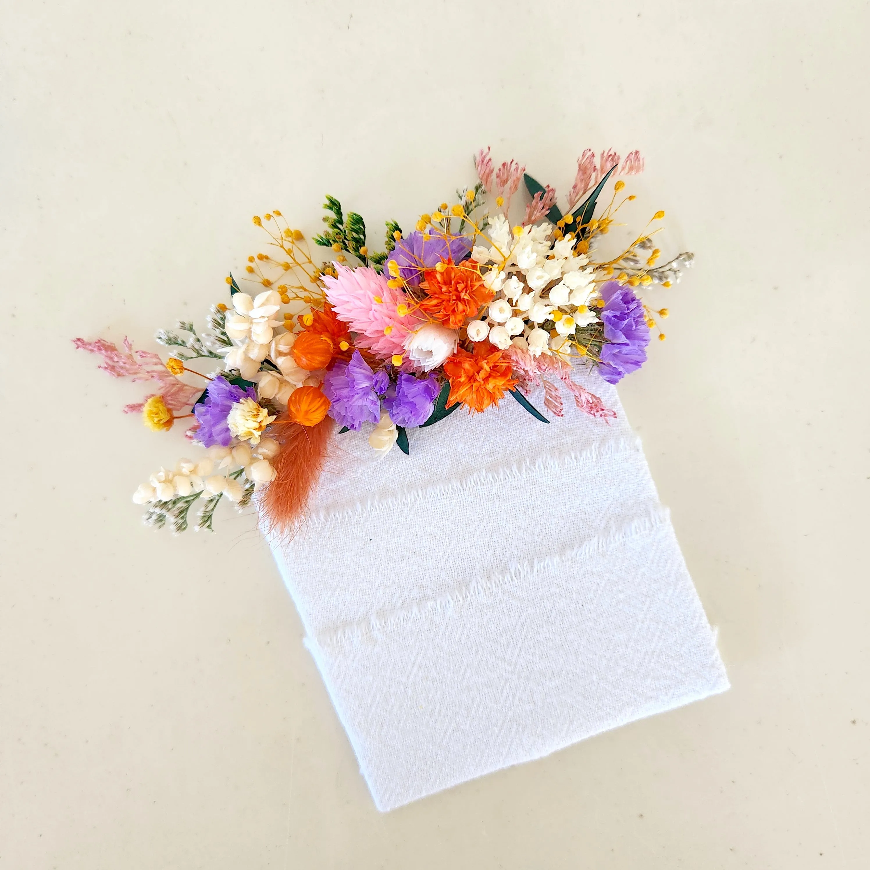 Wildflower Pocket Boutonnieres, Dried Flower Pocket Flower, Wedding Flower, Groom's Buttonhole