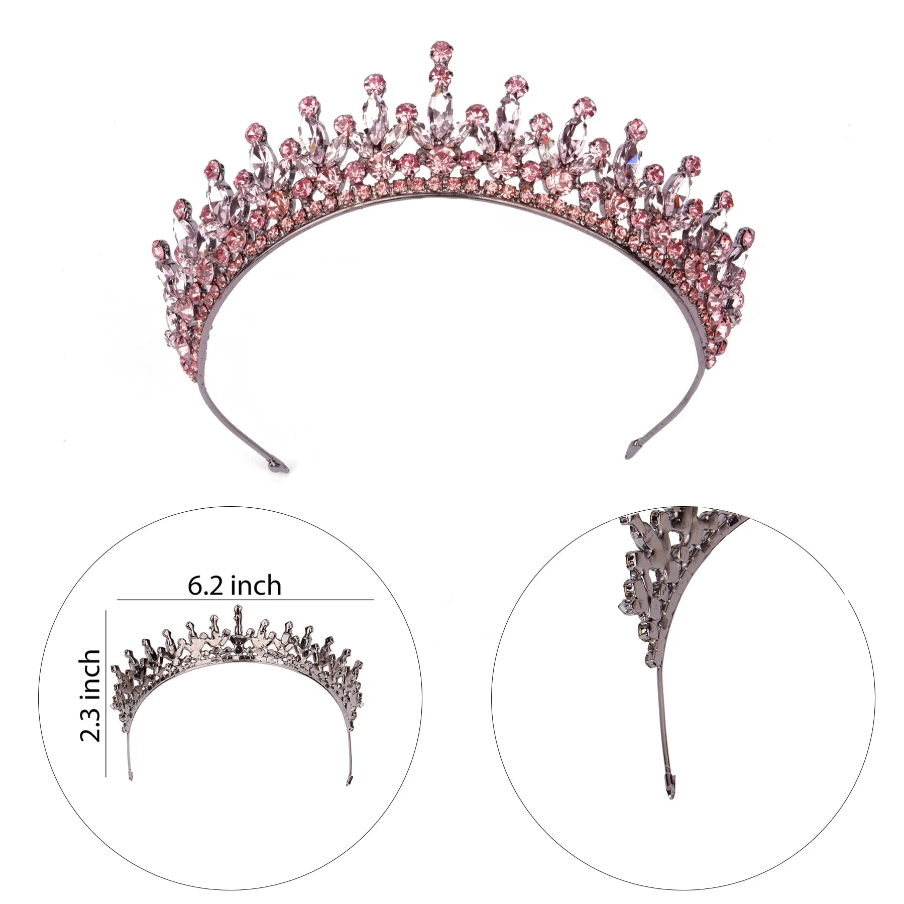 Women's Henna Wedding Crown Bridal Crown for Henna Night Crown for bachelorette night