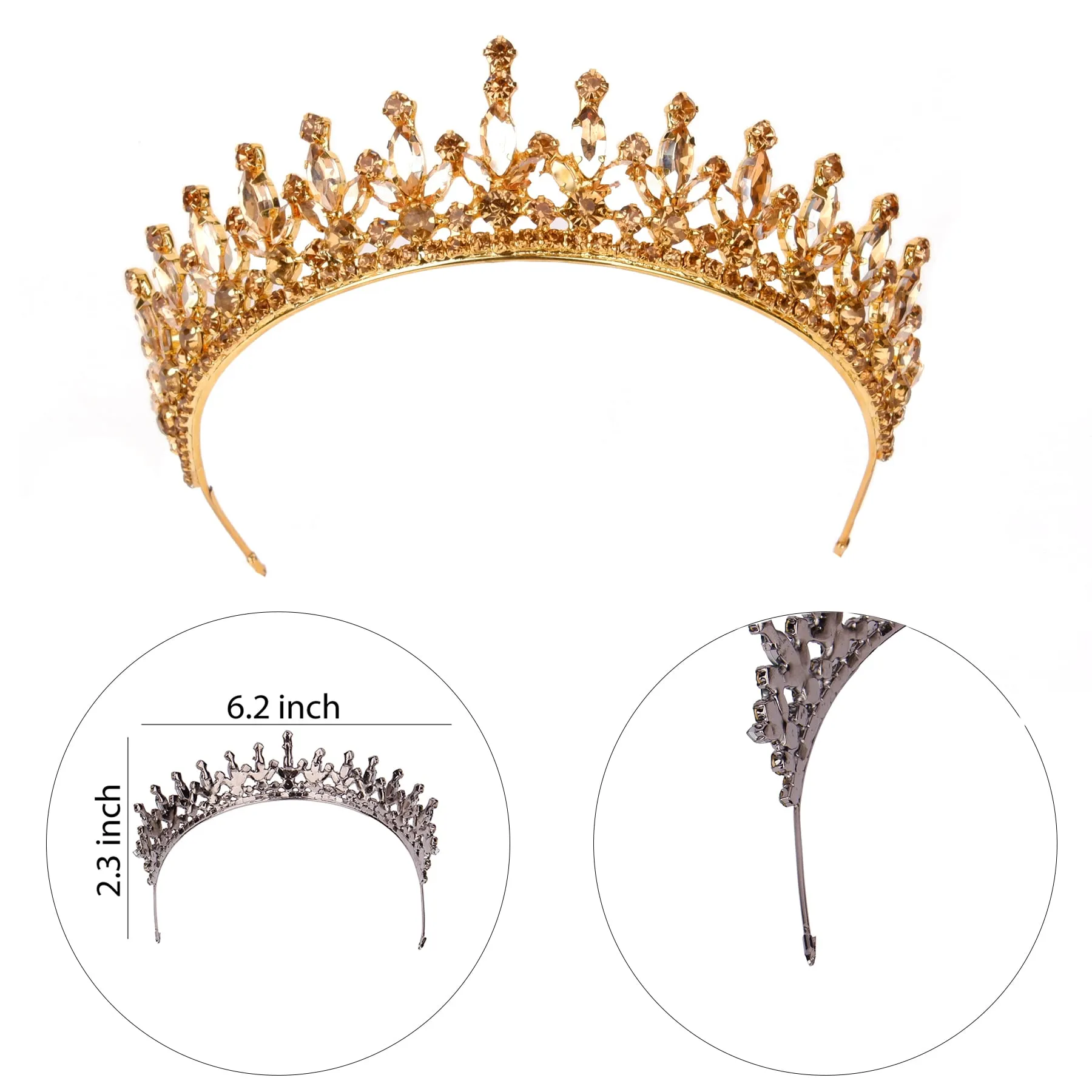 Women's Henna Wedding Crown Bridal Crown for Henna Night Crown for bachelorette night