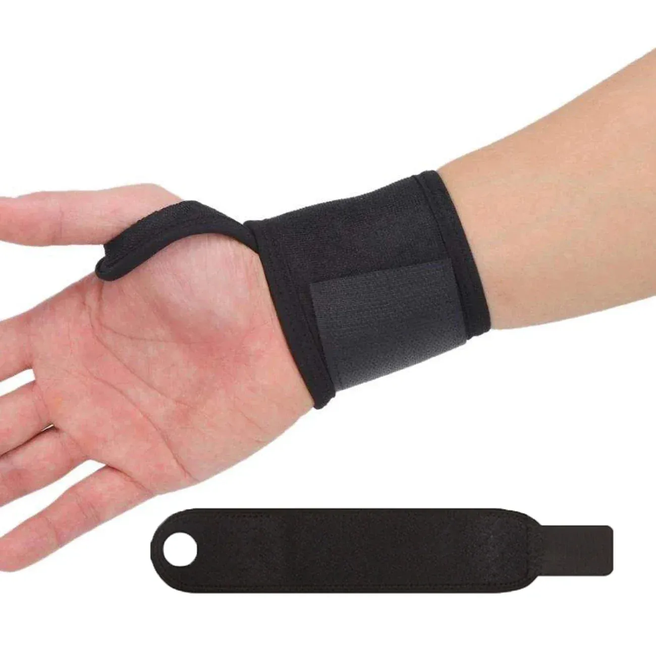 Wrist Band Support For Adjustable Wrist Bandage Brace Sports Compression Wraps Gym Training Lifting Gym Orthopedic Wristbands